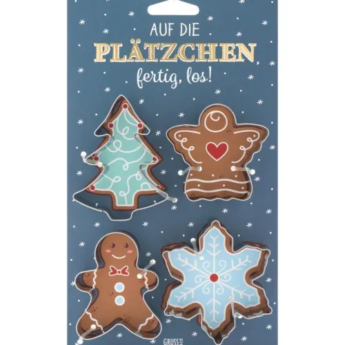 sheepworld Küche & Esszimmer-Ausstecher-Set Motiv Fertig