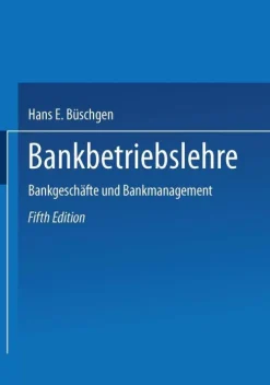 Gabler Verlag Wirtschaft|Geld & Finanzen-Bankbetriebslehre