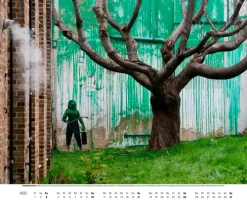 Heel Verlag Wandkalender-Banksy Kalender 2026 Premium XXL-Posterkalender