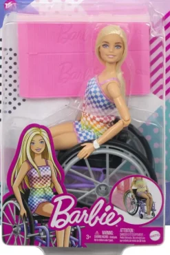 Mattel Puppen & Stofftiere*Barbie - Barbie Fashionistas Puppe im Rollstuhl mit blonden Haaren