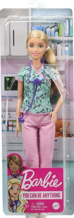 Mattel Puppen & Stofftiere-Barbie - Barbie Krankenschwester Puppe