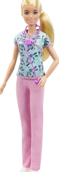 Mattel Puppen & Stofftiere-Barbie - Barbie Krankenschwester Puppe
