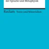 Basistexte Philosophie. Band 2: Philosophie des Geistes, der Sprache und Metaphysik*Reclam Philipp Jun. Clearance