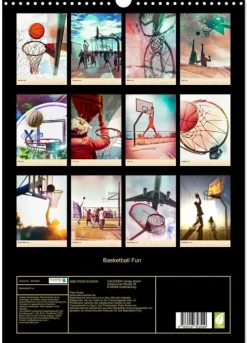 Calvendo Wandkalender*Basketball Fun (Wandkalender 2026 DIN A3 hoch), Monatskalender