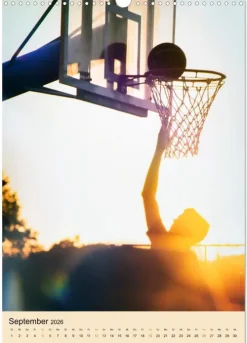 Calvendo Wandkalender*Basketball Fun (Wandkalender 2026 DIN A3 hoch), Monatskalender