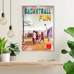 Calvendo Wandkalender*Basketball Fun (Wandkalender 2026 DIN A3 hoch), Monatskalender