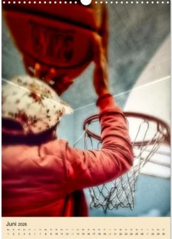 Calvendo Wandkalender*Basketball Fun (Wandkalender 2026 DIN A3 hoch), Monatskalender