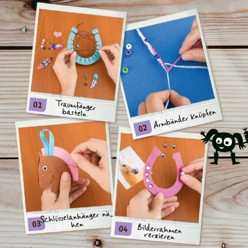 Franckh-Kosmos Basteln & Kreatives-Bastelbox Pferde Kreativbox