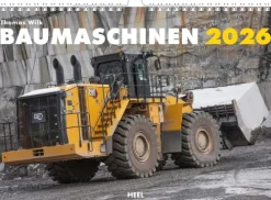Baumaschinen Kalender 2026*Heel Verlag GmbH