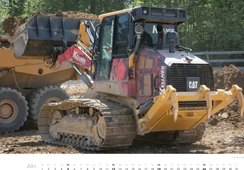 Baumaschinen Kalender 2026*Heel Verlag GmbH