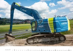 Baumaschinen Kalender 2026*Heel Verlag GmbH
