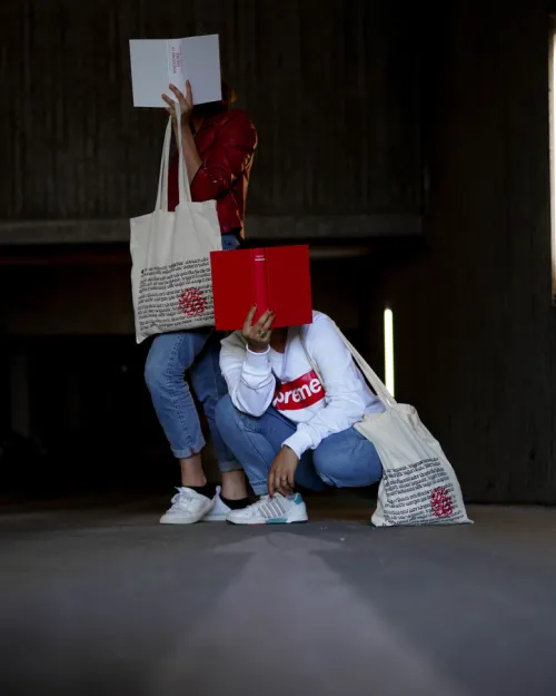 Papier Mettler Schmuck & Accessoires|Hobby & Lifestyle*Baumwolltragetasche Hugendubel (Tote Bag)