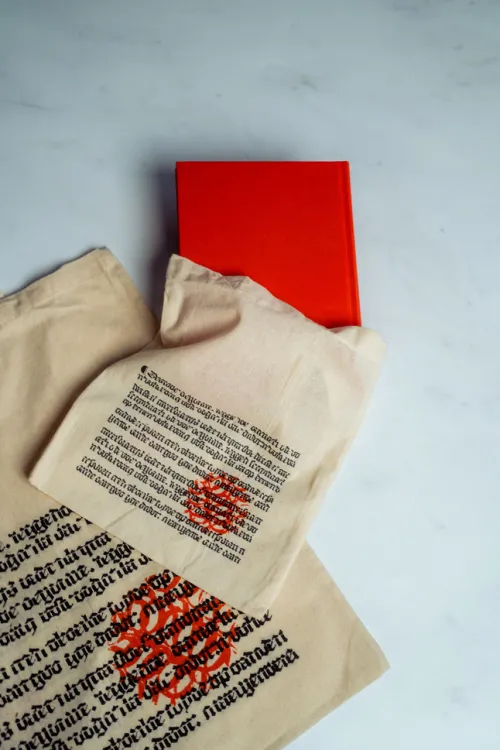 Papier Mettler Schmuck & Accessoires|Hobby & Lifestyle-Baumwolltragetasche Hugendubel (Tote Bag) - Größe XS