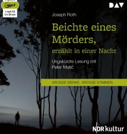 Der Audio Verlag, DAV Krimis & Thriller·Okkultismus*Beichte eines Mörders, erzählt in einer Nacht, 1 Audio-CD, 1 MP3