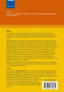 Beleuchtungstechnik für Praktiker*Vde Verlag GmbH
