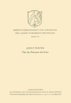 VS Verlag für Sozialwissenschaften Religion & Philosophie*Über das Phänomen des Festes