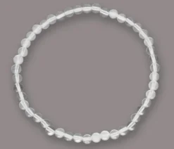 Bergkristall Edelsteinarmband 3-4mm, J748-05*JOJO New
