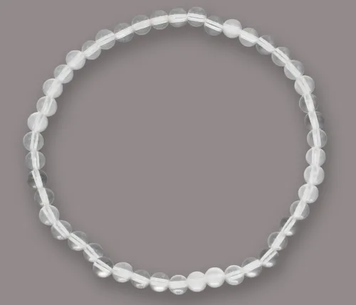 Bergkristall Edelsteinarmband 3-4mm, J748-05*JOJO New