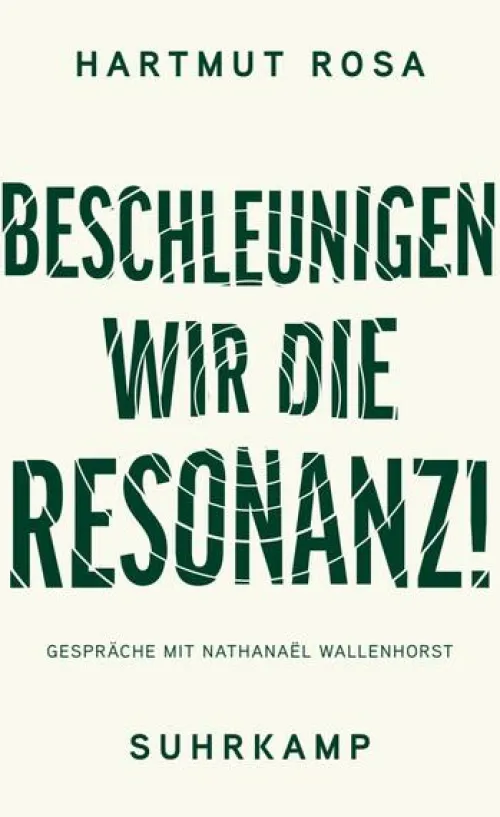 Beschleunigen wir die Resonanz!*Suhrkamp Verlag Outlet
