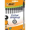 Kugelschreiber Cristal Original 0.4mm schwarz, 10er Set*BIC Outlet