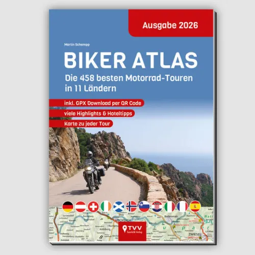 Biker Atlas 2026*Touristik-Verlag Vellmar Outlet