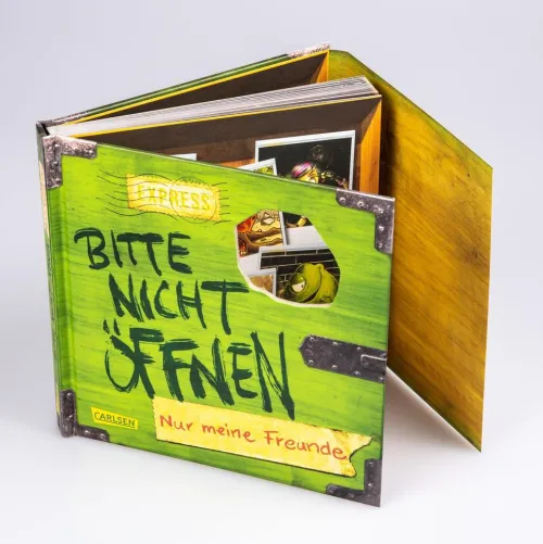 Bitte nicht öffnen: Nur meine Freunde (Freundebuch)*Carlsen Verlag GmbH Discount