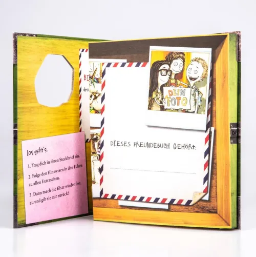 Bitte nicht öffnen: Nur meine Freunde (Freundebuch)*Carlsen Verlag GmbH Discount