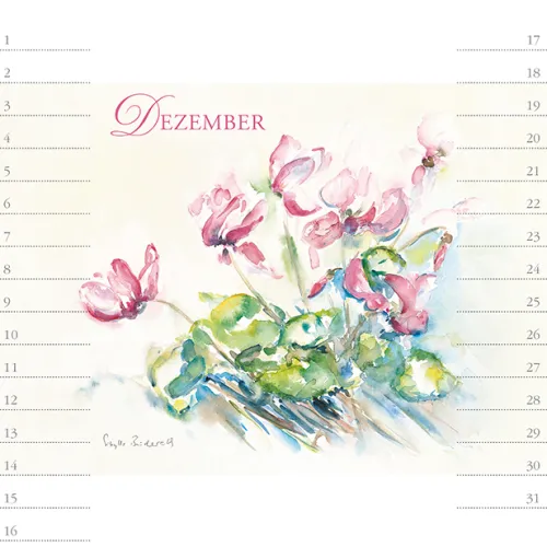 Stadler Kalender Immerwährender Kalender*Blütenzauber