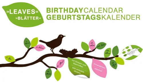 Neumann Verlage GmbH & Co Immerwährender Kalender*Blätter immerwährender Geburtagskalender