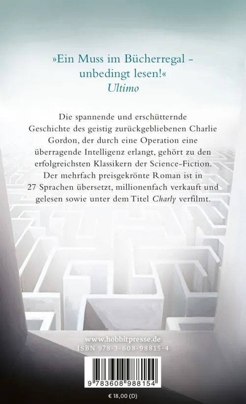 Klett-Cotta Verlag Fantasy & Science Fiction*Blumen für Algernon