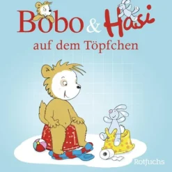 Kinder rotfuchs 0-3 Jahre-Bobo & Hasi auf dem Töpfchen