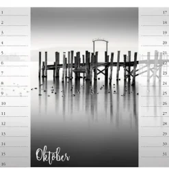 Stadler Kalender Immerwährender Kalender-Bodensee. Immerwährender Geburtstags- und Tischkalender