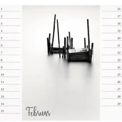 Stadler Kalender Immerwährender Kalender-Bodensee. Immerwährender Geburtstags- und Tischkalender