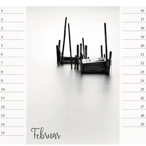 Stadler Kalender Immerwährender Kalender-Bodensee. Immerwährender Geburtstags- und Tischkalender