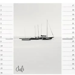 Stadler Kalender Immerwährender Kalender-Bodensee. Immerwährender Geburtstags- und Tischkalender