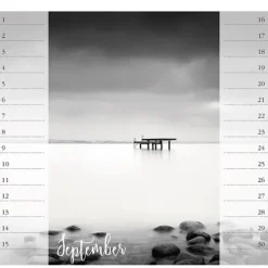 Stadler Kalender Immerwährender Kalender-Bodensee. Immerwährender Geburtstags- und Tischkalender