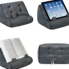 Bookchair Vertrieb Lesen & Geschichten-Bookcouch Grau | Lesekissen für Bücher und Tablets | Buchständer | Tablethalter | Lesehillfe | Deutsche Ausgabe