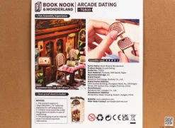 Booknook: Arcade Dating*Robotime Clearance