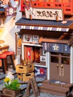 Booknook: Sakura Wine Alley*Robotime Sale