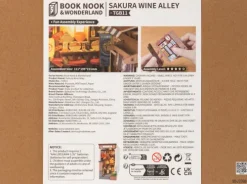 Booknook: Sakura Wine Alley*Robotime Sale