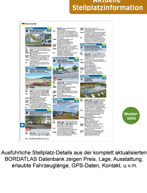 Dolde Medien Verlag GmbH Reiseführer|Camping*Bordatlas Stellplatzführer 2026