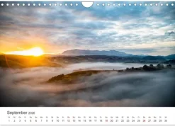 Calvendo Wandkalender-Bosnien - Wunderschöne Natur in einem bezaubernden Land. (Wandkalender 2026 DIN A4 quer), Monatskalender