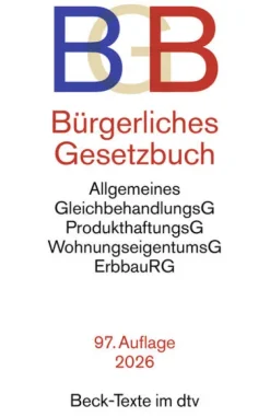 Bürgerliches Gesetzbuch. BGB*dtv Verlagsgesellschaft Best