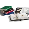 Leuchtturm GmbH Hobby & Lifestyle-Briefmarken Einsteckbuch BASIC, 64 schwarze Seiten, Einband unwattiert in Schwarz, DIN A4