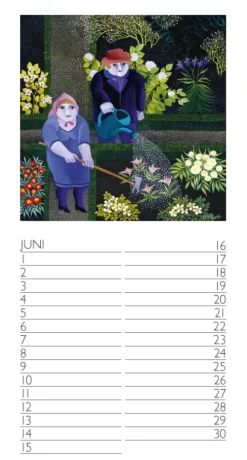 Stadler Kalender Immerwährender Kalender-Bruno Epple Geburtstagskalender