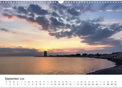 Büsum - Urlaub an der Nordsee (Wandkalender 2026 DIN A3 quer), Monatskalender*Calvendo Best