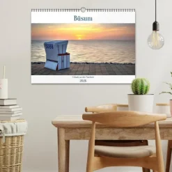 Büsum - Urlaub an der Nordsee (Wandkalender 2026 DIN A3 quer), Monatskalender*Calvendo Best