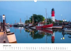 Büsum - Urlaub an der Nordsee (Wandkalender 2026 DIN A3 quer), Monatskalender*Calvendo Best