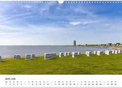 Büsum - Urlaub an der Nordsee (Wandkalender 2026 DIN A3 quer), Monatskalender*Calvendo Best