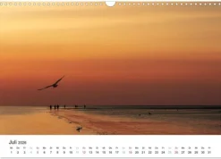 Büsum - Urlaub an der Nordsee (Wandkalender 2026 DIN A3 quer), Monatskalender*Calvendo Best